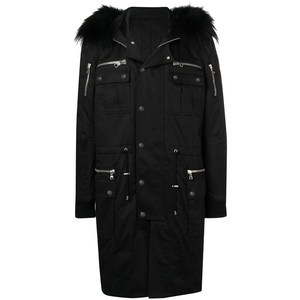 발망 페이크 퍼 트리밍 파카