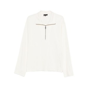 엠포리오아르마니 지퍼 칼라 스웨터, 베이지계열, Standard XL(KR 105)