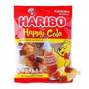하리보 해피콜라향 젤리, 100g, 15개