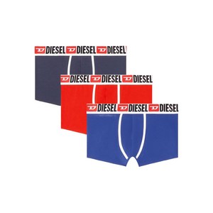 디젤 다닐로 D코어 복서 브리프 3팩 세트, 레드계열, Standard L