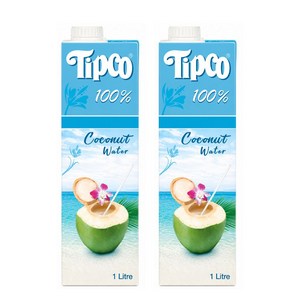 팁코 코코넛 워터 1000ml, 1L, 2개
