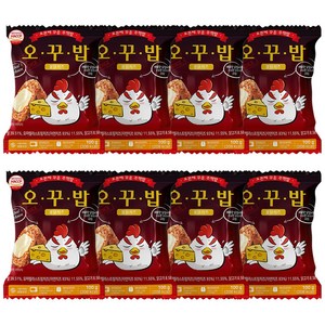 오꾸밥 불닭치즈 주먹밥, 8개, 100g