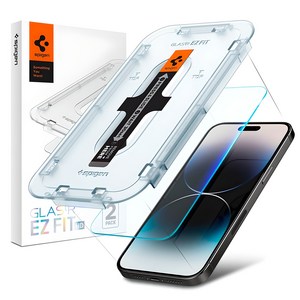 슈피겐 글라스tR슬림 이지핏 강화유리 액정보호 필름 트레이 제공 2매 AAGL05220