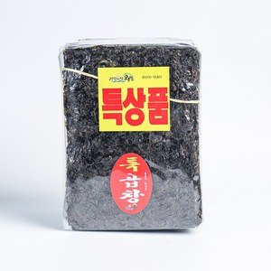 완도 특상품 곱창김 100장 400g 무조미 지주식 돌김 선물, 1개