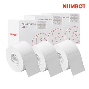 NIIMBOT 라벨프린터 시노링크 님봇 B21 / B1 라벨지 세트, 1개, A07. 화이트50x90 [3롤]