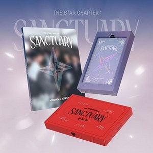 [케이크뮤직] 투바투 앨범 투모로우바이투게더 (TXT) 별의 장 SANCTUARY, LOVER ver. (레드)