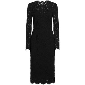 돌체앤가바나 긴소매 드레스, 블랙계열, Italy 38(KR 33)