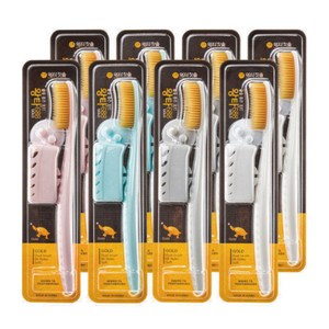 왕타 소프트골드 칫솔, 1개입, 8개