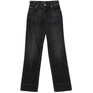 돌체앤가바나 프레스드 크리즈 스트레이트 진