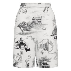 톰 브라운 헥터 투알 버뮤다 쇼츠, 화이트계열+블랙계열, Italy 42(KR 66)