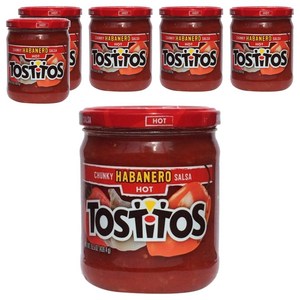 토스티토스 하바네로 살사소스, 439.4g, 6개