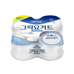 매일바이오 그릭요거트 무가당플레인80g(4입)x3개/냉장무배, 80g, 12개