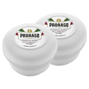 프로라소 오트밀 그린 티 쉐이빙 솝, 150ml, 2개