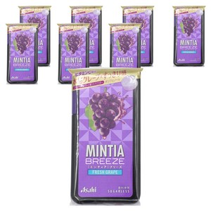 일본 아사히 민티아 브리즈 프레시 그레이프 30알 x 8개 세트, 22g, 8개
