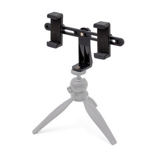 듀얼 스마트폰 홀더 휴대폰 보조 배터리 사운드카드 유튜브 촬영 개인방송 생방송 오토케