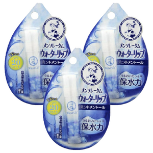 멘소래담 워터 립 민트 멘톨, 화이트+블루, 4.5g, 3개