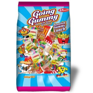 파티믹스 젤리 대용량60봉지입 (피자 햄버거 핫도그 아이스크림 프렌치후라이 샌드위치)6종 파티믹스600G, 600g, 1개