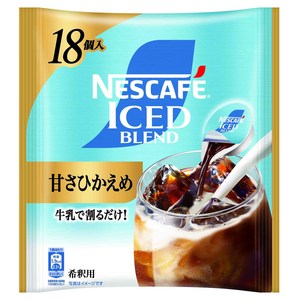 네스카페 아이스 블렌드 포션 단맛을 줄인 타입