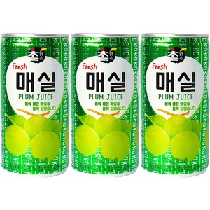 참맑은 매실 캔 음료 업소용 매실주스 175ml 90캔, 90개