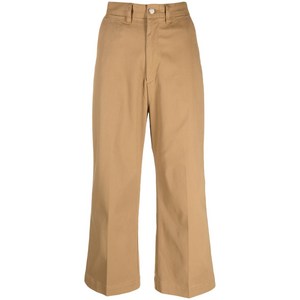 폴로랄프로렌 하이웨이스트 크롭 팬츠, 베이지계열, US 0(KR 44)