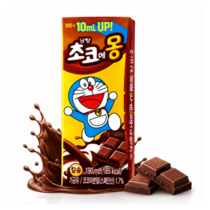 초코에몽, 190ml, 24개