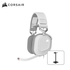 커세어 HS80 RGB USB 7.1채널 게이밍 헤드셋