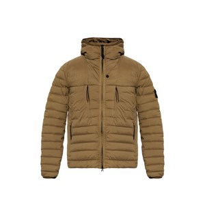 스톤 아일랜드 후드 패딩 재킷, 그린계열, Standard L(KR 100)