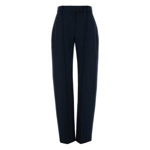 알렉산더맥퀸 울 플리츠 팬츠, 블루계열, Italy 40(KR 55)