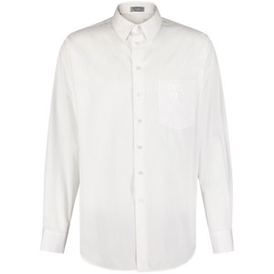 디올 로고 자수 셔츠