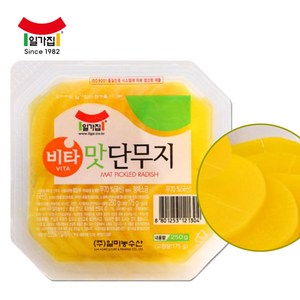 일가집 맛단무지, 2개, 250g