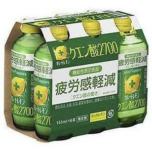 포카삿포로 키레이토 레몬 구연산 2700 6개입, 930ml, 1개