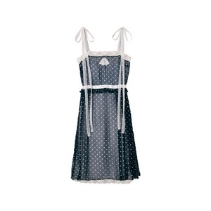 마크제이콥스 리본 레이스 시폰 드레스, 블루계열, Standard XS(KR 44)