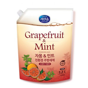 키친솝 자몽 앤 민트 친환경 주방세제