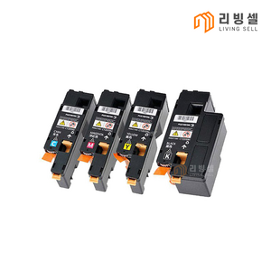 제록스 CP105B CP115W, 4색X1set, 1개