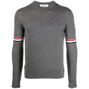 톰 브라운 RWB 스트라이프 스웨터, 그레이계열, Numeric 0(KR 90)