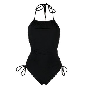 생로랑 레이스업 디테일 원피스 수영복