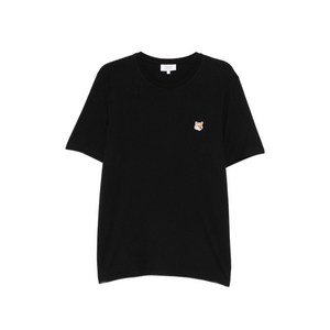 메종키츠네 폭스 헤드 패치 티셔츠, 블랙계열, Standard M(KR 100)