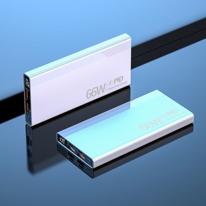 66W 고속 보조배터리 20000mAh 30000mAh 초슬림 대용량 다양한 용량, 스텔라 화이트