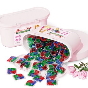 맘스럽 울트라 퍼퓸 캡슐세제 8배 초고농축 국내생산 프리미엄 3in1 대용량 실내건조형, 100개입, 1개