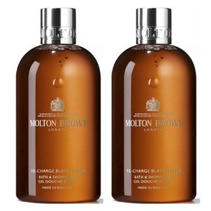 몰튼브라운 리차지 블랙 페퍼 배쓰 & 샤워젤, 300ml, 2개