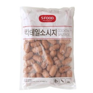 에쓰푸드 칵테일소시지 1kg, 1개, 1000g