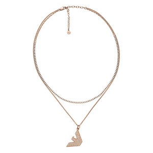 엠포리오아르마니 로고 참 네크리스