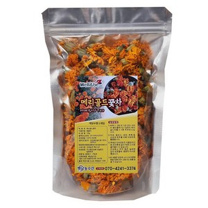 제주 메리골드 꽃차 선물 마리골드 눈에 좋은 차 금잔화, 100g, 1개입, 1개
