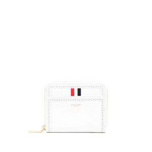 톰 브라운 그로그랭 탭 가죽 지갑