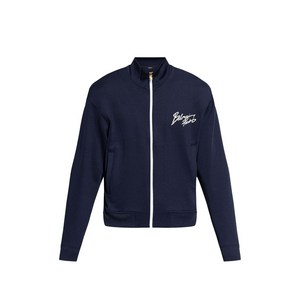 발망 로고 자수 집업 스웨트셔츠, 블루계열, Standard XXL(KR 120)