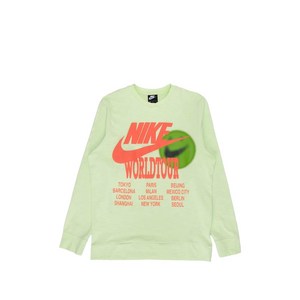 나이키 긴소매 스웨트셔츠, 그린계열, Standard M(KR 100)