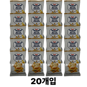 트레이더스 모네스코 골든 버터 크래커 버터맛 쿠키, 20g, 20개