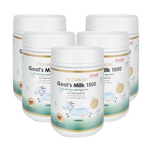 하이웰 프리미엄 초유 산양유 1500 1500츄어블 (딸기맛), 300정, 5개, 300정