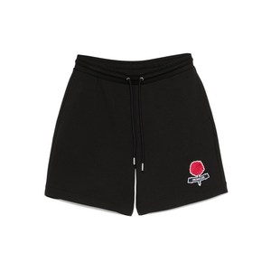 몽클레르 로고 자수 트랙쇼츠, 블랙계열, Standard XS(KR 88-175)