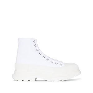 알렉산더맥퀸 트레드 슬릭 하이탑 스니커즈, Italy 40(KR 250), 화이트계열